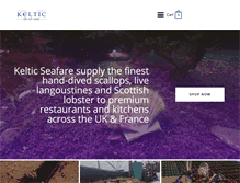 Tablet Screenshot of kelticseafare.com
